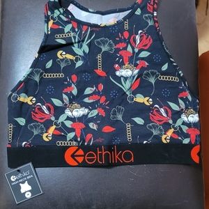 Ethika High Neck Sports Bra